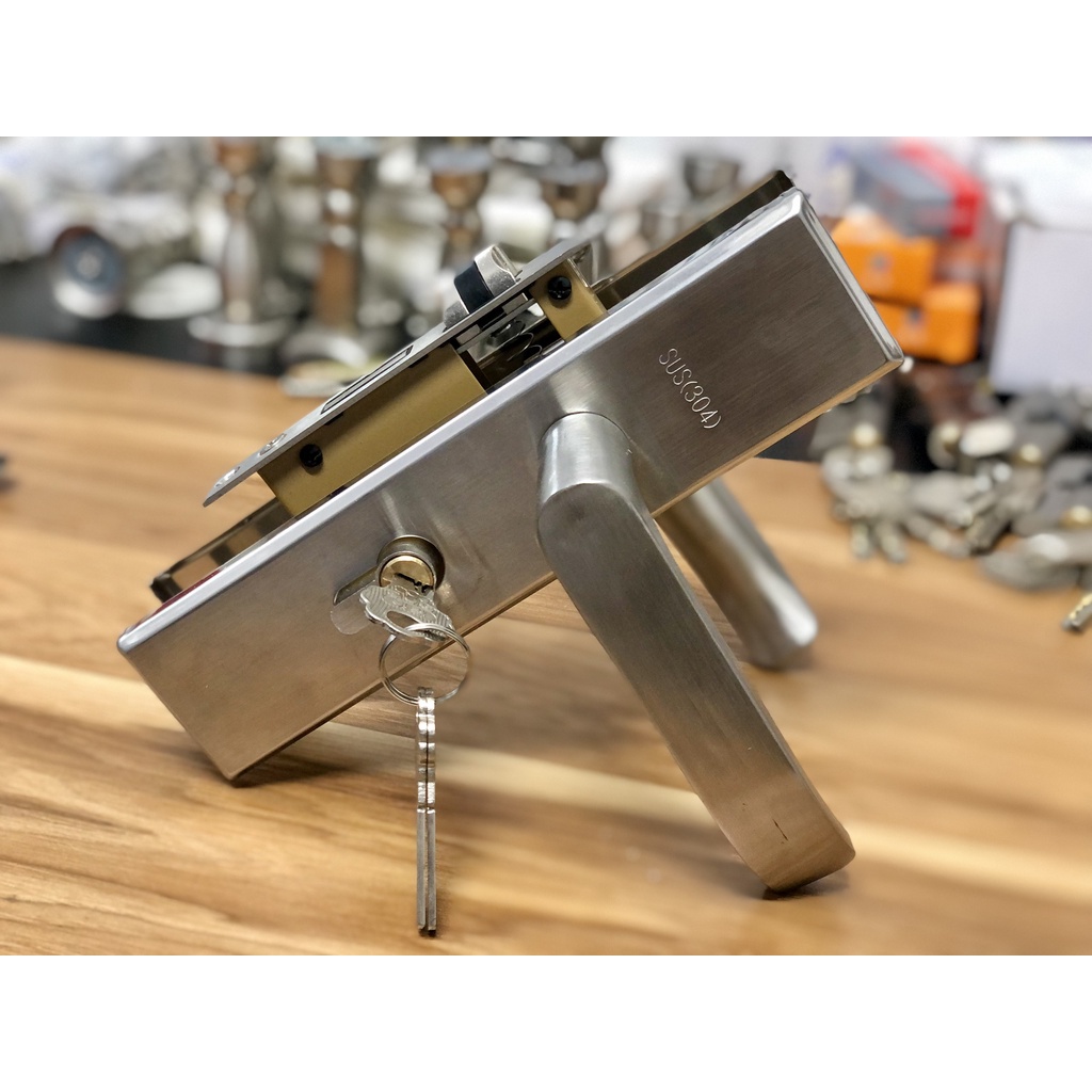 Khoá inox tay gạt dùng cho cửa phòng mã 801-05