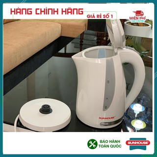 ẤM SIÊU TỐC, BÌNH ĐUN SIÊU TỐC SUNHOUSE SHD1300, 1,8 LÍT, NHỰA CHỊU NHIỆT SIÊU BỀN, BẢO HÀNH TOÀN QUỐC 1 NĂM