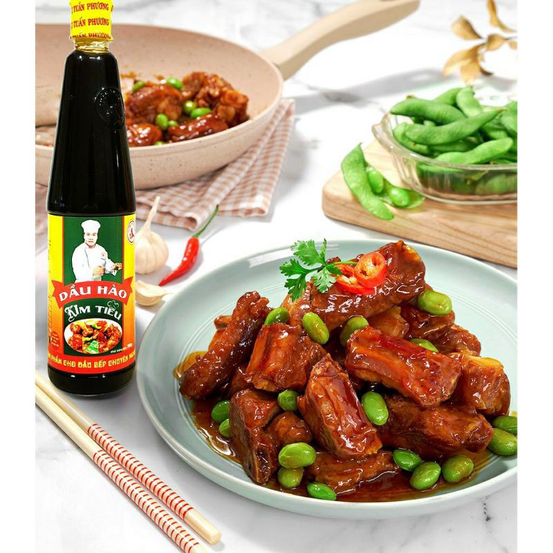 Dầu Hào Kim Tiêu Tuấn Phương Chai 780g