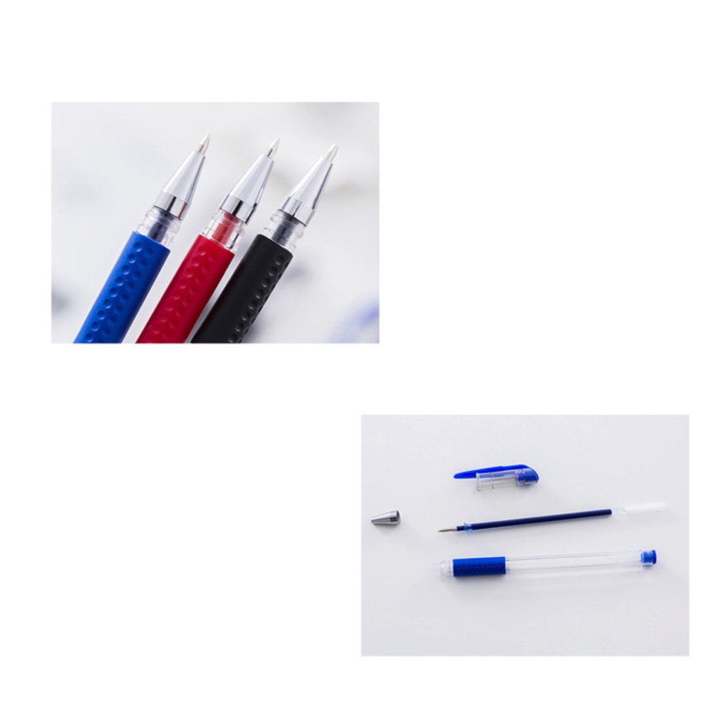 Bút Bi Nước Mực Xanh Gel Xanh Đồ Dùng Học Tập Dễ Thương Văn Phòng Phẩm VPB11