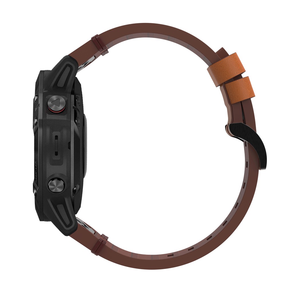 Dây đeo bằng da thật dành cho đồng hồ Garmin Fenix 6/6 Pro/Fenix 5/5 Plus/Forerunner 935/945/Instinct/Quatix5 Sapphire