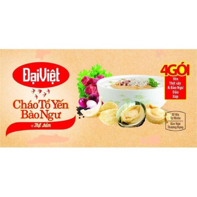 Cháo Tổ Yến Bào Ngư Đại Việt ( gói 50g )