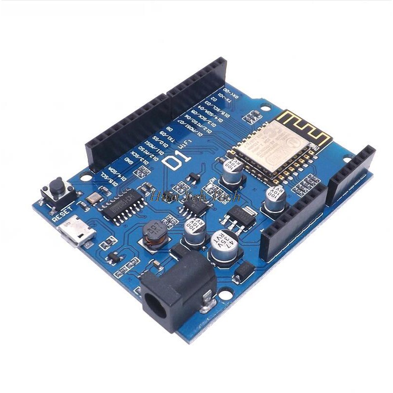 KIT Arduino UNO ESP8266  WiFi dùng nhiều trong các mạch điện tử  ứng dụng để làm các sản phẩm điện tử