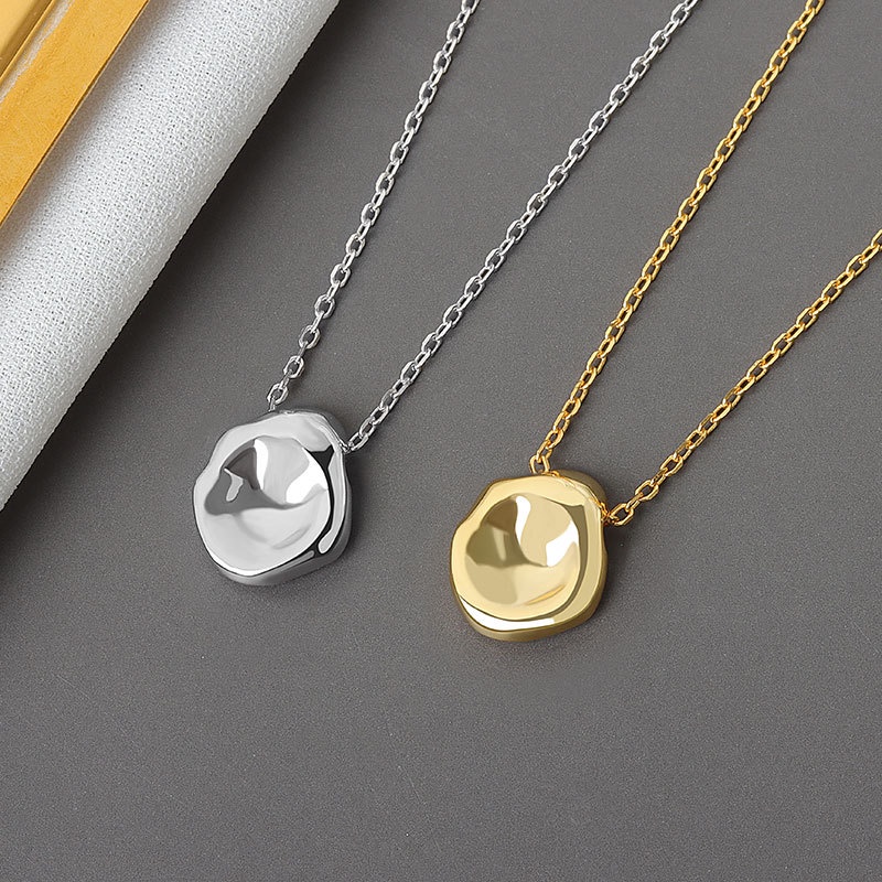 Vòng cổ Mặt Hình Học Màu Sắc Tương Phản Thời Trang Cho Nữ