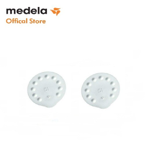 Phụ kiện máy hút sữa | Medela combo 2 van trắng - dùng cho máy Pump, Swing, Mini Electric, Harmony