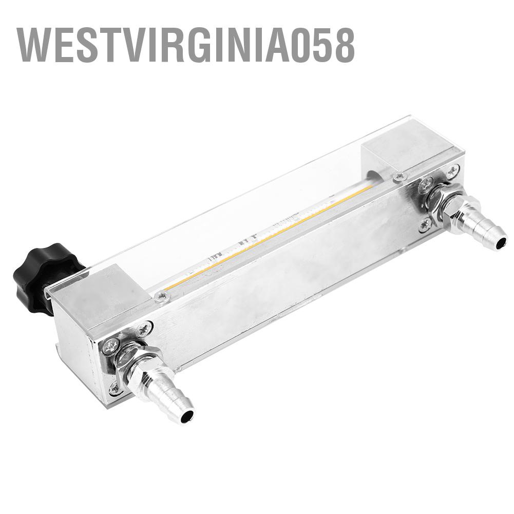 Westvirginia058 LZB-3 Glass Tube Liquid Flowmeter Water Flow Meter for Acid &amp; Alkaline