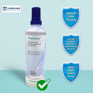 Dung dịch rửa vết thương 💧PRONTOSAN 350ml 💧loại bỏ và ngăn ngừa hình thành màng biofilm, giúp nhanh lành thương