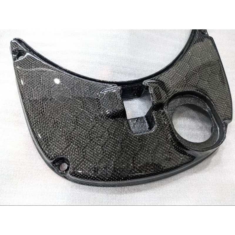 Ốp carbon che bình xăng dưới yên cho Vespa Sprint
