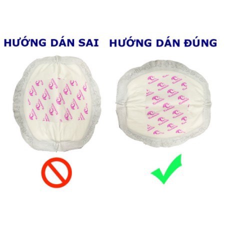 Hộp 108 miếng lót thấm sữa siêu thấm hút Kichi
