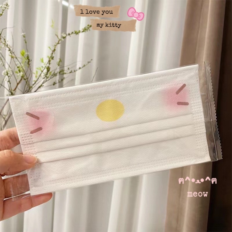 KHẨU TRANG HÌNH CON MÈO - SIÊU DỄ THƯƠNG VÀ ĐÁNG YÊU