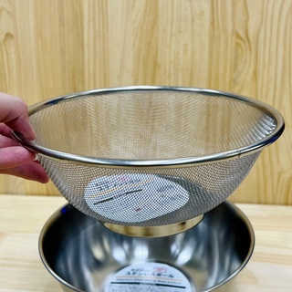 Rổ inox cao cấp ECHO Nhật Bản (inox không hoen gỉ) 22cm