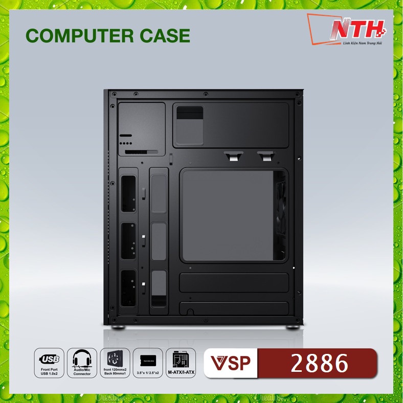 Vỏ Case Máy Tính VSP 2886 (Chuẩn mATX)