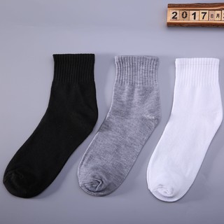 Combo 3 đôi tất chân cotton cổ cao cho nam