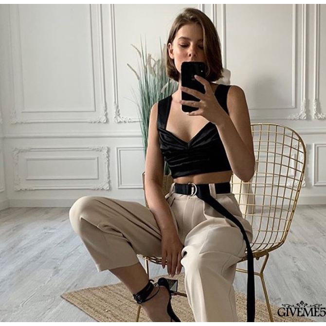 Áo Sát Nách Hai Dây Hở Lưng Quyến Rũ Dành Cho Phái Nữ