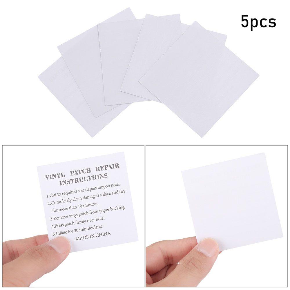 JONYE Bộ 5 Miếng Dán Nylon Tự Dính Dùng Sửa Chữa Áo Khoác / Đệm Khí Ngoài Trời