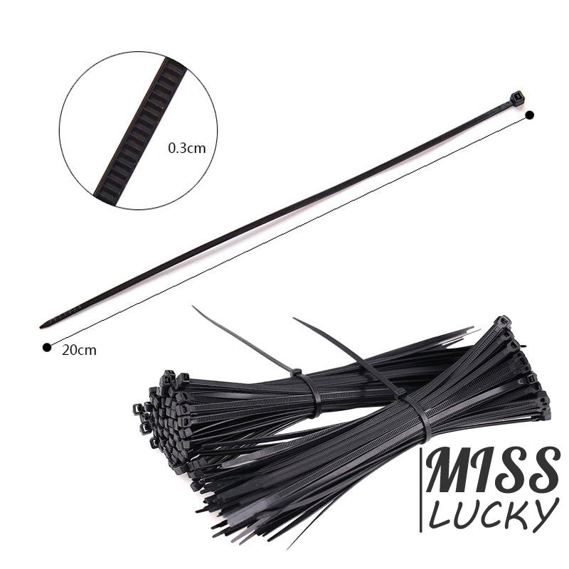 Set 100 dây rút làm bằng nhựa ABS