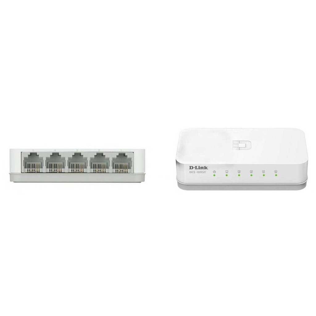 Switch 5 Port D-Link DES-1005C chính hãng. Vi Tính Quốc Duy