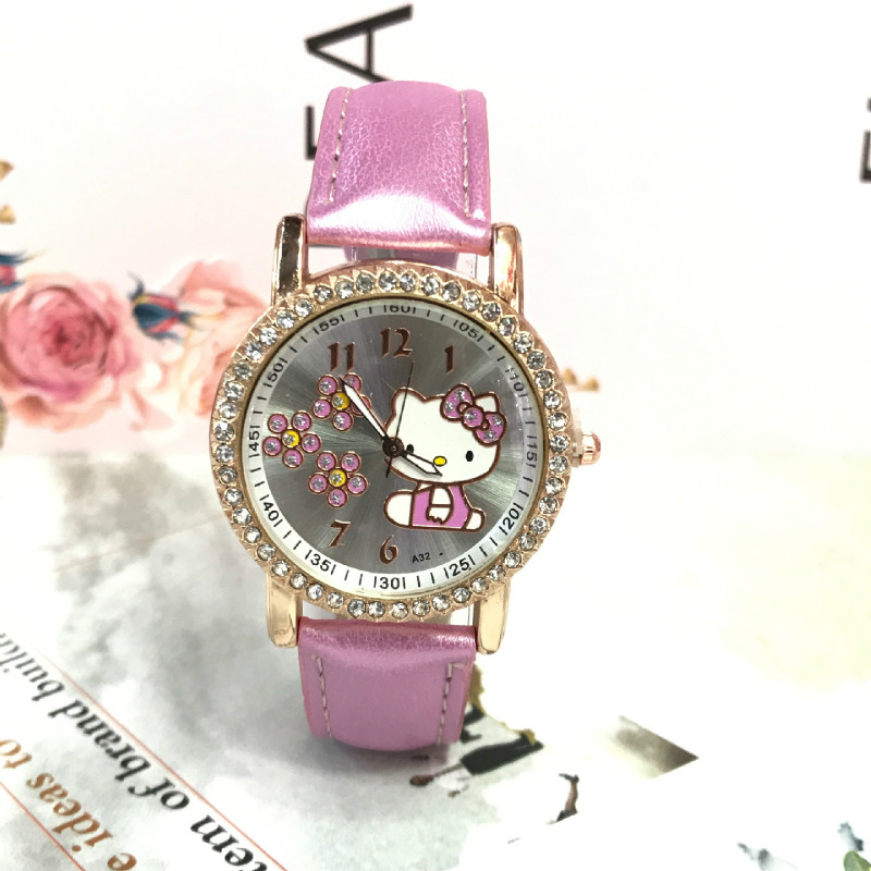 Đồng Hồ Đeo Tay Mặt Hình Hello Kitty Cho Bé | BigBuy360 - bigbuy360.vn