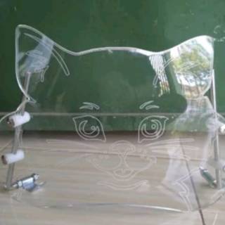Tấm Che Nắng Hình Chú Mèo Dễ Thương Cho Xe Mô Tô
