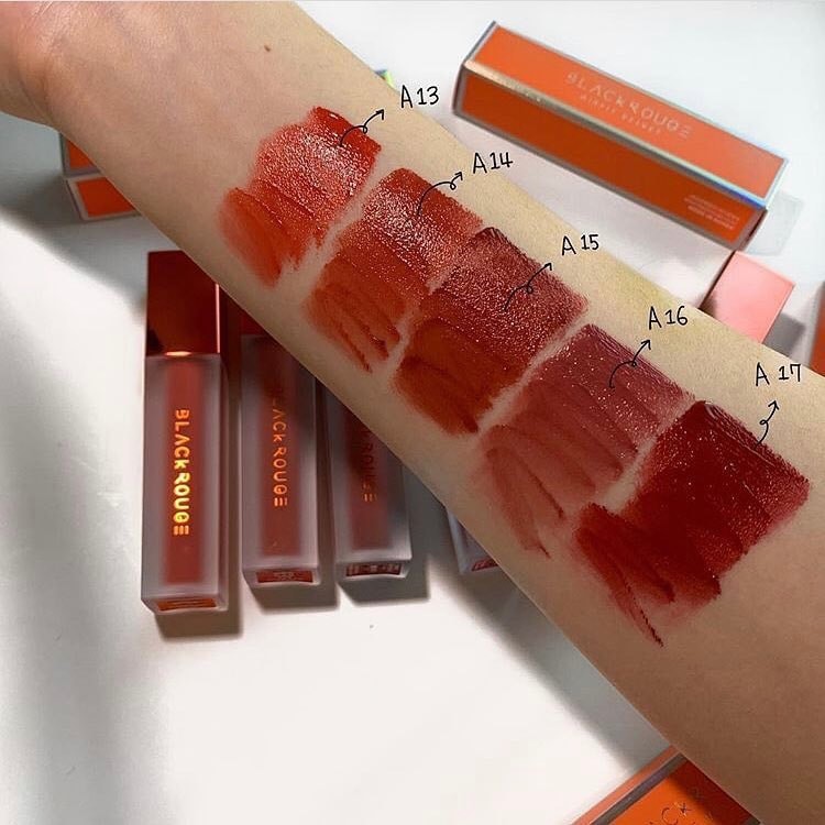 Black rouge kem lì bảng mới A13->A17