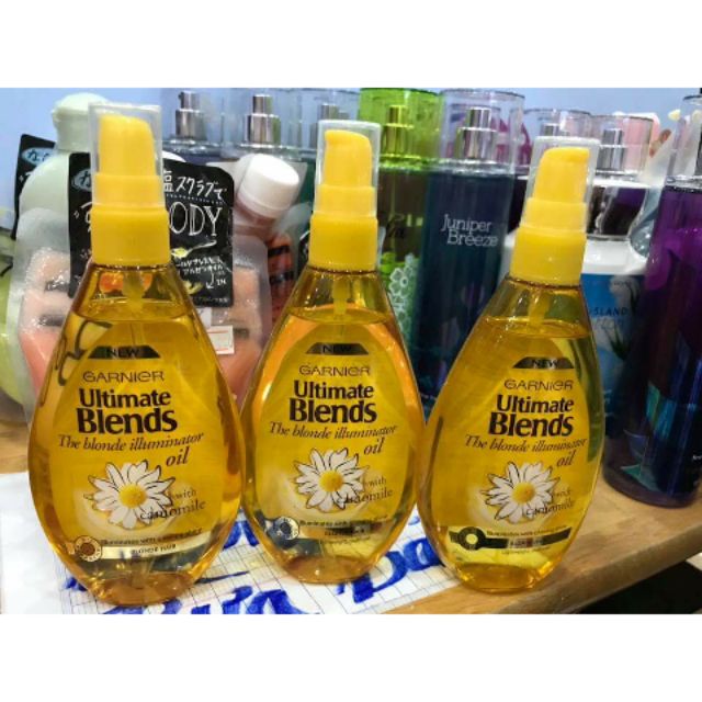 Tinh Dầu Dưỡng Tóc Garnier Argan Ultra Doux phục hồi sợi tóc hư tổn