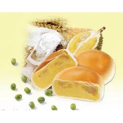Bánh pía chay đậu xanh sầu riêng Tân Huê Viên  - 400g