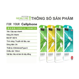 CÁP SẠC MAIMI M215