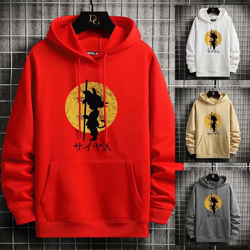 Áo Hoodie Dáng Rộng In Hình Anime 8 Màu Tùy Chọn Size M-3Xl Cho Nam | BigBuy360 - bigbuy360.vn