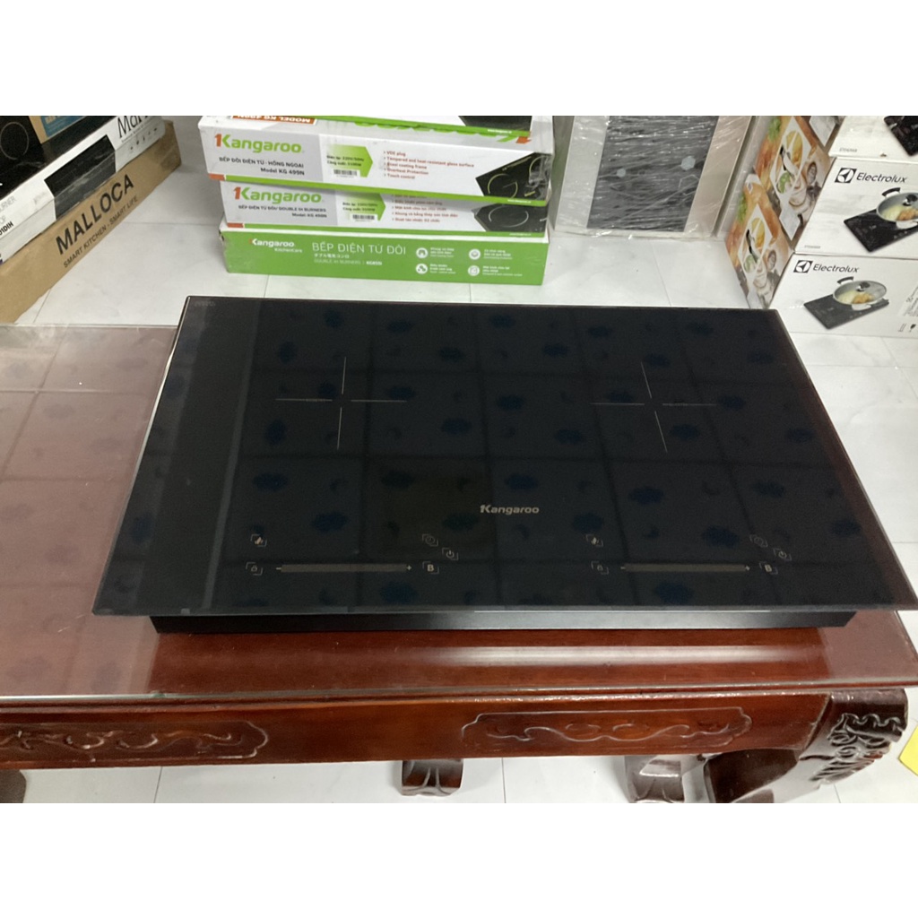 Bếp từ đôi lắp âm Kangaroo KG856i Thái Lan - Hàng trưng bày