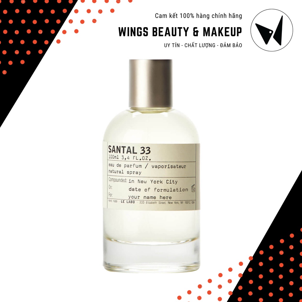 LE LABO - Nước hoa Santal 33