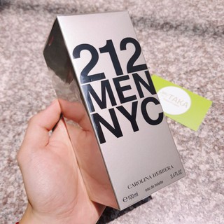Nước hoa nam 212 MEN NYC EDT Carolina Herrere 100ml Tester-Fullseal