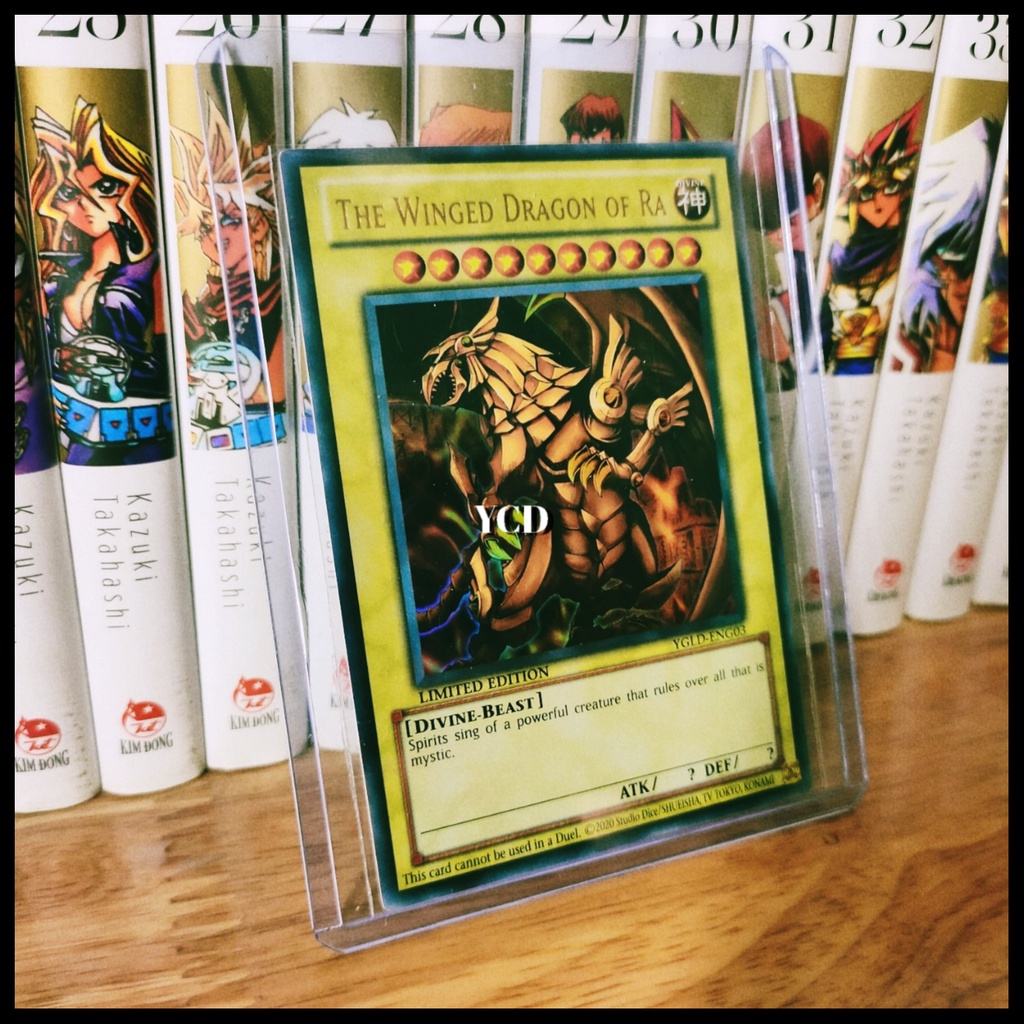 Thẻ bài Yugioh chính hãng The Winged Dragon of Ra – Ultra Rare