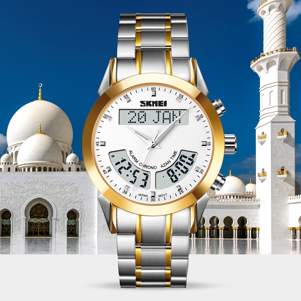 Đồng Hồ Quartz Điện Tử Hiển Thị Ngày Chống Thấm Nước SKMEI Q036