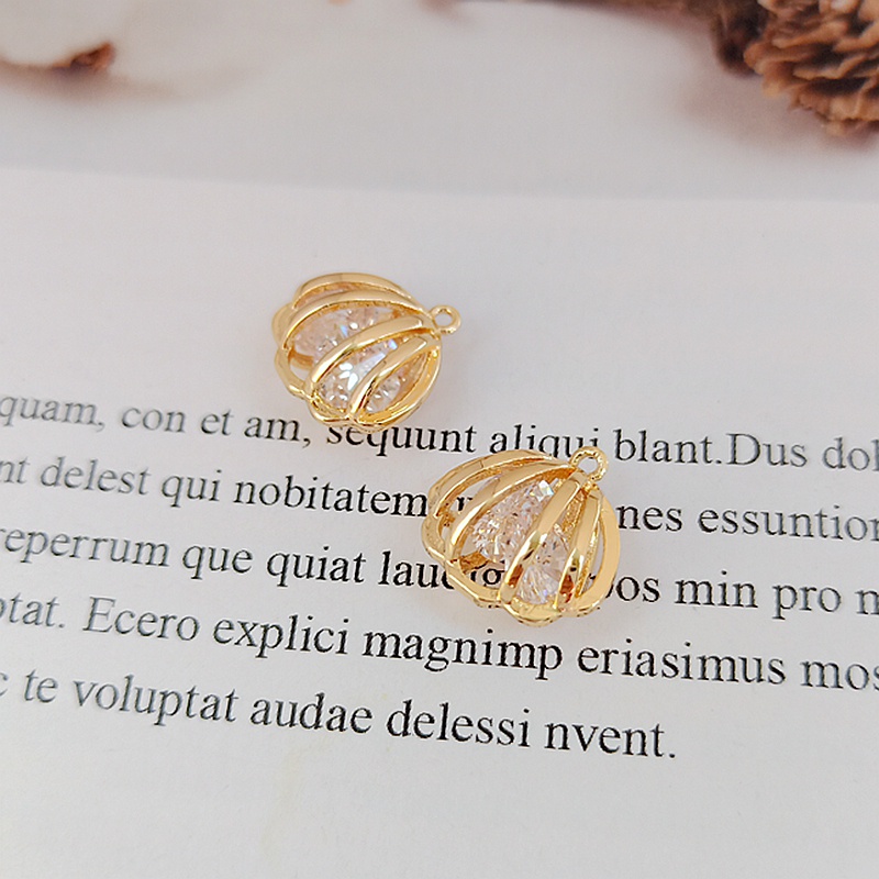 Mặt Dây Chuyền Hình Vỏ Sò Rỗng 14K