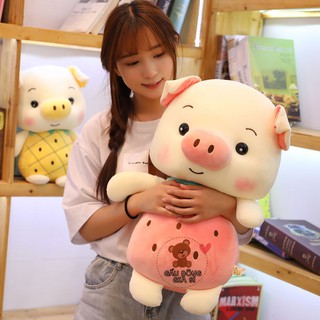 GẤU BÔNG HEO TRÁI CÂY (DÂU, THƠM, DƯA HẤU) KHỔ LỚN