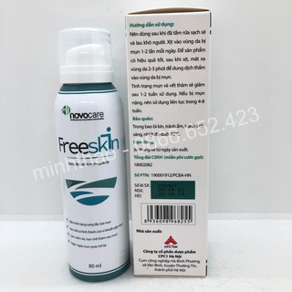 Dung Dịch Xịt Mụn Freeskin  80ml