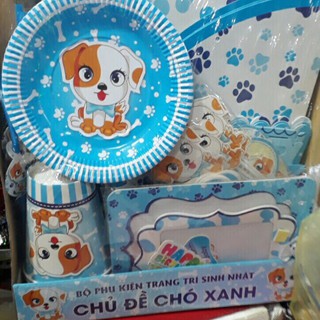 Sét trang trí bàn tiệc mega theo chủ đề