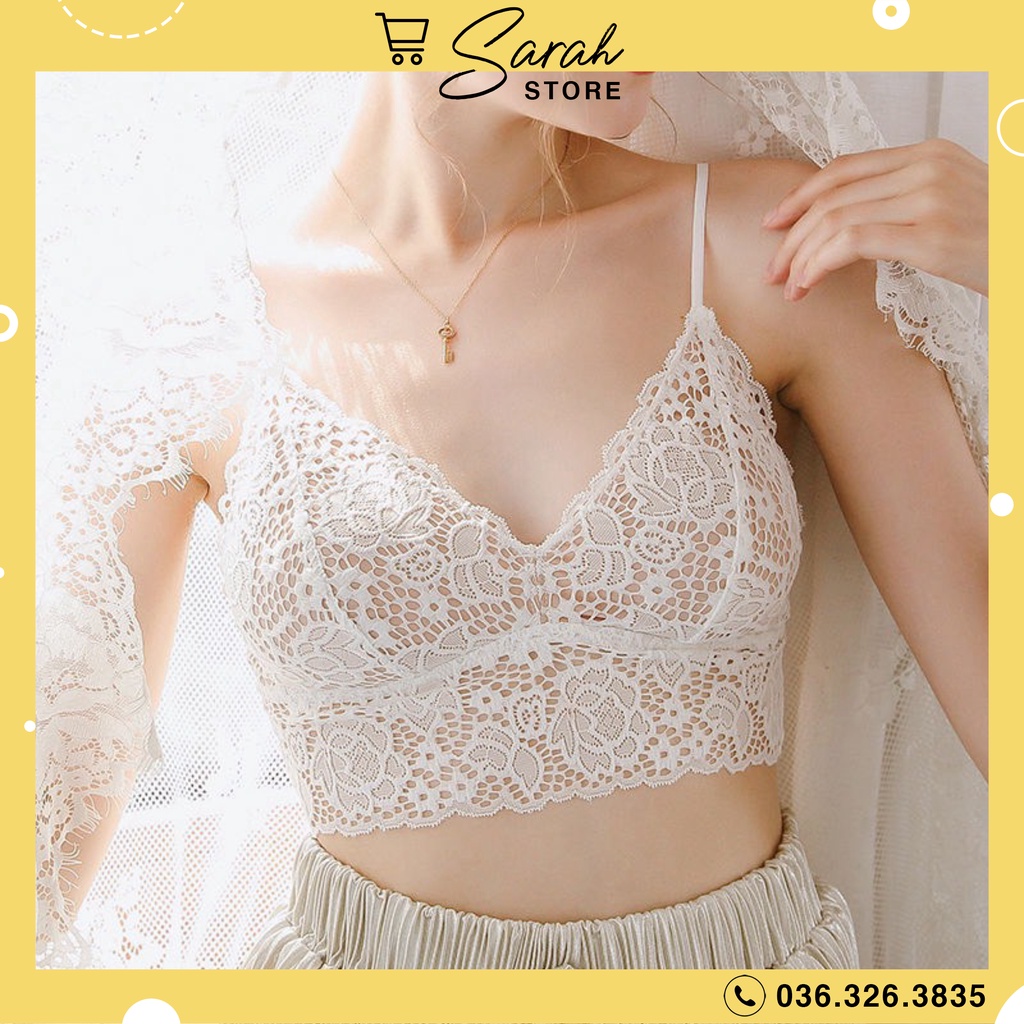 Áo Bra Ren Hoa Áo Ren Sexy Phong Cách Hàn 992