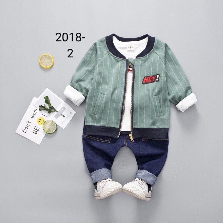 Set 3 chi tiết bé trai