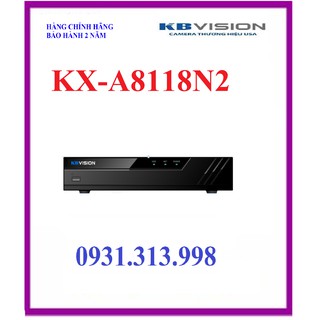 Đầu ghi hình camera IP 8 kênh KBVISION KX-A8118N2