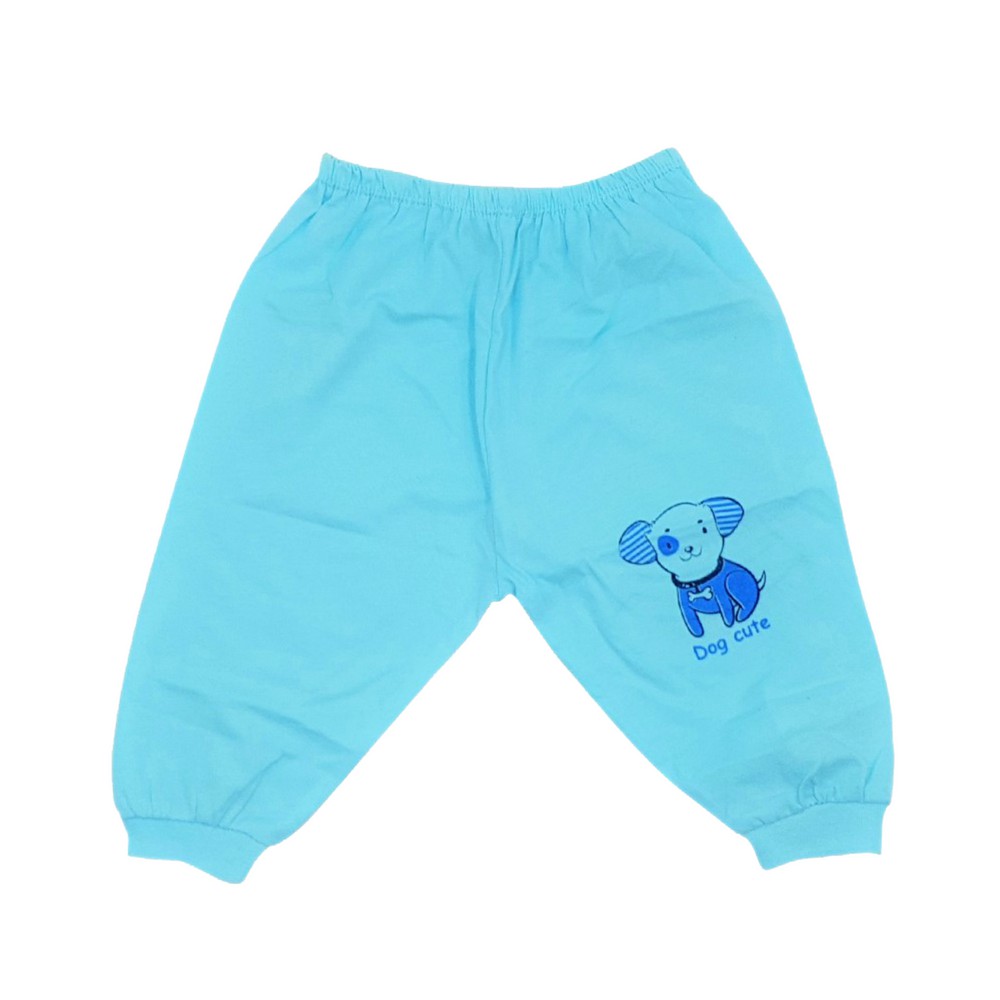 COMBO 5 quần sơ sinh cotton Thái Hà Thịnh | Mẫu dài màu bo gấu | Size 1-5 cho bé sơ sinh-12kg | quần áo sơ sinh