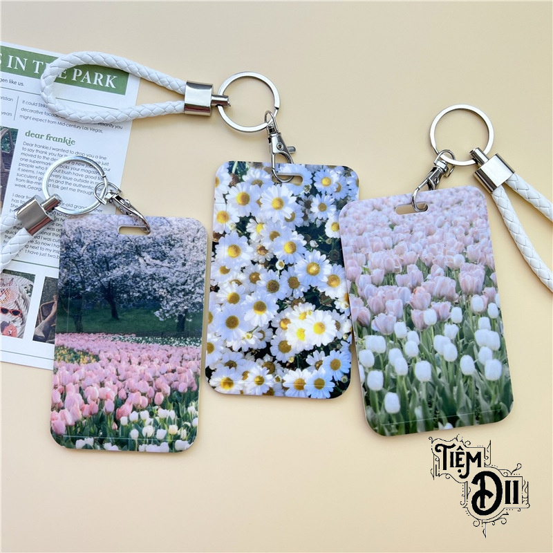 Bao Đựng Thẻ Kèm Dây Đeo Tay Da PU  Nhiều Mẫu Bao Thẻ Trơn Thẻ Đeo Bảng Tên Cute Bao Đựng Crad, Thẻ Phụ Kiện Xinh