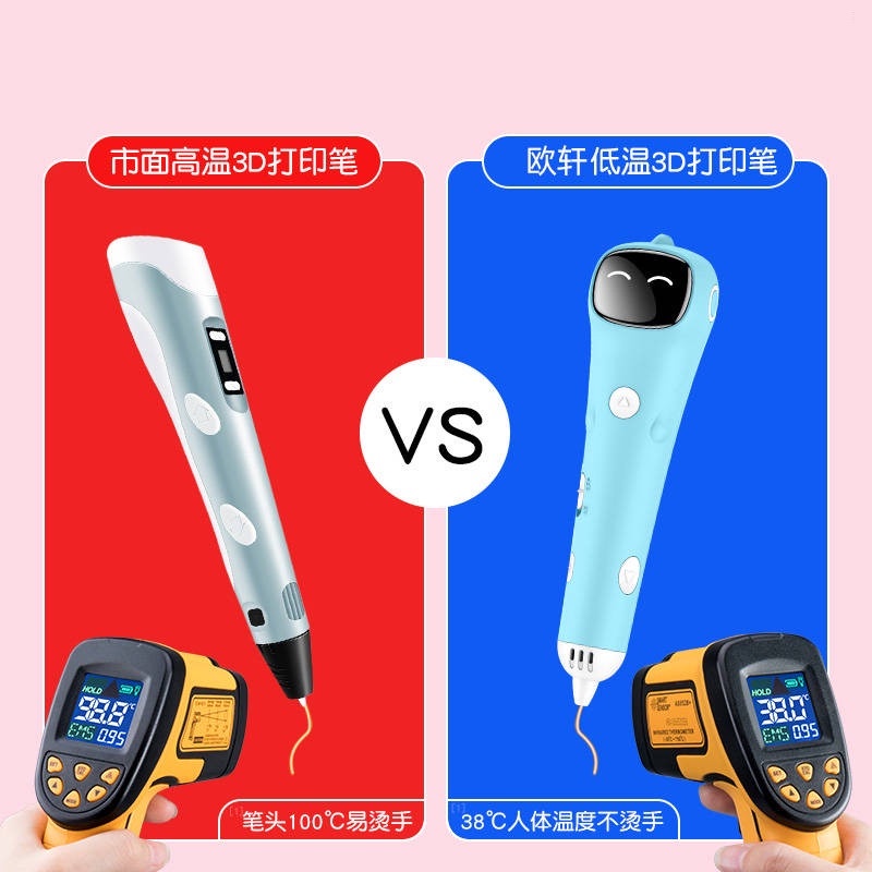 Bút Vẽ 3D Không Dây Nhiệt Độ Thấp An Toàn Dành Cho Trẻ