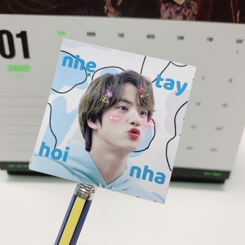 Sticker niêm phong BTS mẫu 2