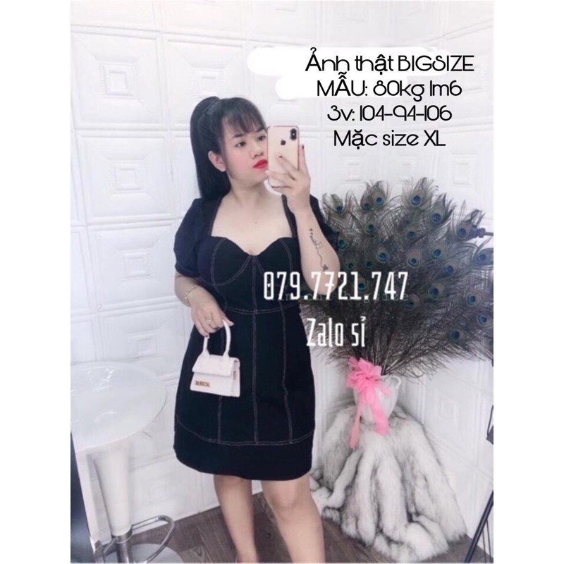ĐẦM CÚP #bigsize 55-85kg (3 size: L/XL/XXL) | BigBuy360 - bigbuy360.vn