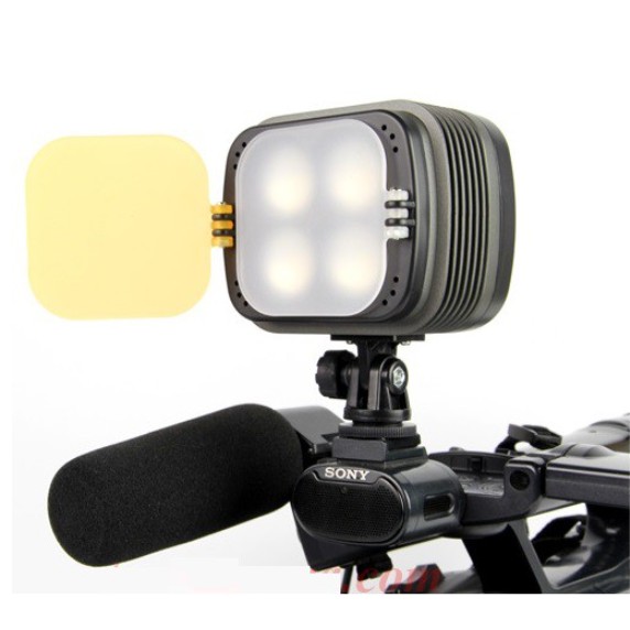 ĐÈN LED VIDEO ZIFON ZF-3000 4 BÓNG HL STUDIO SIÊU SÁNG, CÔNG SUẤT 19W, VỎ LÀM TỪ HỢP KIM NHÔM CAO CẤP, KIÊN CỐ, BỀN BỈ