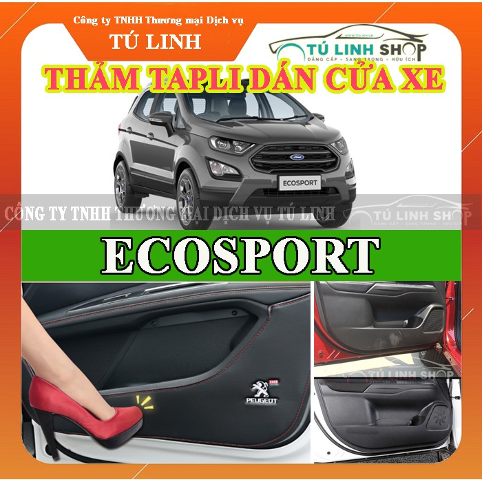 Bộ 4 Thảm Tapli dán cánh cửa chống trầy xước xe ECOSPORT