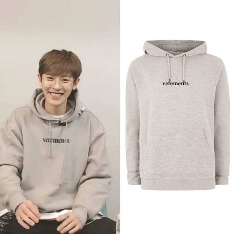 Áo Khoác Hoodie Exo Chanyeol Vetements