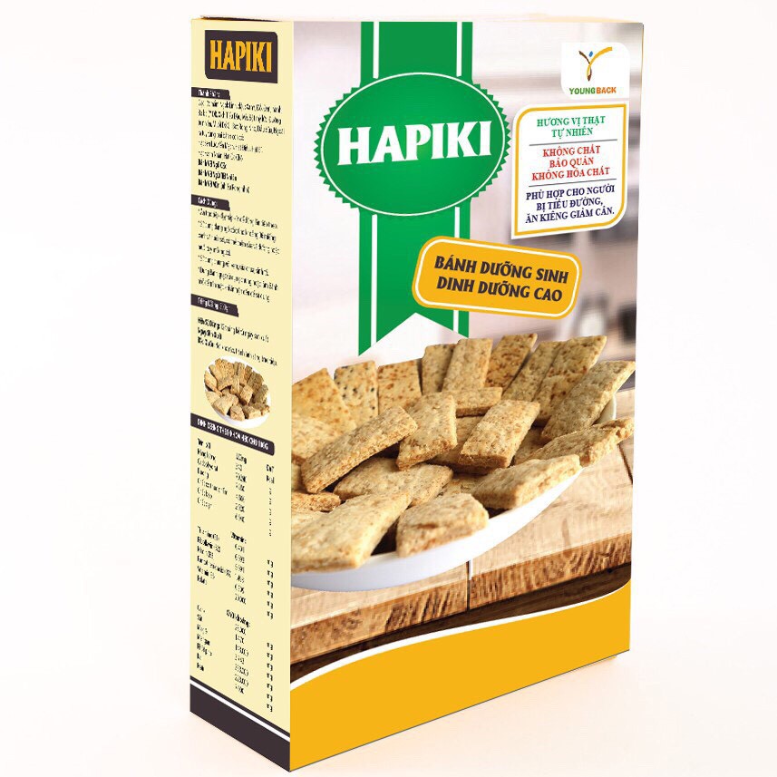 Bánh Không Đường Hapiki - Bánh cho người bệnh tiều đường và ăn kiêng.