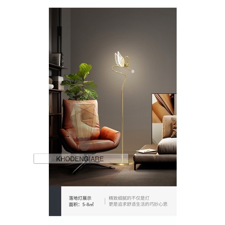 Đèn cây thiên nga mạ vàng SWAN 2226F với thiết kế tinh tế mới lạ